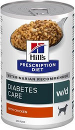 Hill's Prescription Diet w/d Hund Nassfutter Huhn Diätfutter zur Gewichtskontrolle 12 x 370 g – Bild 1 von 2