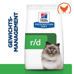 Hill's Prescription Diet Weight Loss r/d Katzenfutter Adult Huhn 1,5 kg - 1,5 kg – Bild 1 von 4