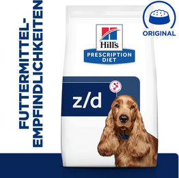Hill's Prescription Diet z/d Food Sensitivities Hundefutter Adult 48 x 370 g Sparpaket - 48 x 370 g – Bild 1 von 5