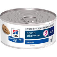Produktbild von Hill's Prescription Diet z/d Food Sensitivities Hypoallergenes Nassfutter für Katzen Pastete 24 x 156 g - 24 x 156 g