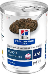 Produktbild von Hill's Prescription Diet z/d Food Sensitivities Hypoallergenes Nassfutter Huhn Adult 12 x 370 g - 12 x 370 g