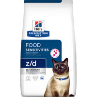 Produktbild von Hill's Prescription Diet z/d Food Sensitivities Hypoallergenes Trockenfutter für Katzen Adult 3 kg - 3 kg
