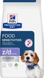 Produktbild von Hill's Prescription Diet z/d Food Sensitivities Low Fat Hydrolysed Soy Diätfutter für erwachsene Hunde 2 x 10 kg - 2 x 10 kg
