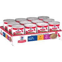 Produktbild von Hill's Science Plan Adult 7+ Hundefutter Huhn & Rind 24 x 370 g - 24 x 370 g