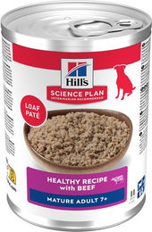 Produktbild von Hill's Science Plan Adult 7+ Hundefutter mit Rind für Senioren 24 x 370 g - 24 x 370 g