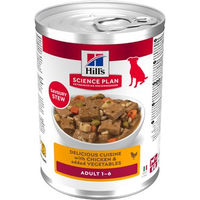 Produktbild von Hill's Science Plan Adult Hundefutter Huhn Ragout 12 x 363 g