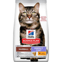 Produktbild von Hill's Science Plan Adult Katzenfutter Huhn zur Haarballen- und Fellpflege 7 kg - 7 kg
