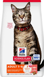 Hill's Science Plan Adult Katzenfutter Lachs Huhn Truthahn 7 kg – Bild 1 von 5