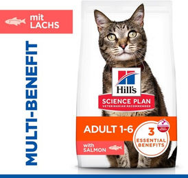 Hill's Science Plan Adult Katzenfutter mit Lachs Huhn Truthahn 1,5 kg – Bild 1 von 5