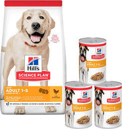 Produktbild von Hill's Science Plan Adult Light Large Breed Hundefutter mit Huhn und Pute zur Gewichtsreduktion 18 kg