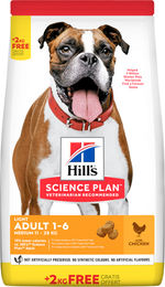 Hill's Science Plan Adult Light Medium Hund Trockenfutter mit Huhn zur Gewichtskontrolle 14 kg - 2 x 14 kg – Bild 1 von 9