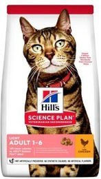 Hill's Science Plan Adult Light Trockenfutter Katze Huhn zur Gewichtskontrolle 3 kg - 3 kg – Bild 1 von 4
