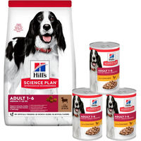 Produktbild von Hill's Science Plan Adult Medium Hundefutter Lamm und Reis 18 kg