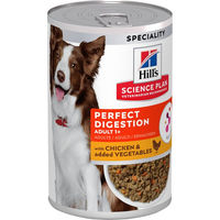 Produktbild von Hill's Science Plan Adult Perfect Digestion Hundefutter 12 x 363 g