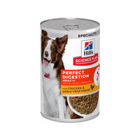 Produktbild von Hill's Science Plan Adult Perfect Digestion Hundefutter Sensitive 12 x 363 g Dosen