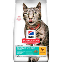 Produktbild von Hill's Science Plan Adult Perfect Weight Katzenfutter Huhn zur Gewichtskontrolle 1,5 kg - 1,5 kg