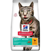 Produktbild von Hill's Science Plan Adult Trockenfutter für Katzen zur Gewichtskontrolle mit Huhn 2x7 kg - 2 x 7 kg