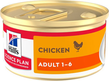 Hill's Science Plan Feline Adult Premium Mousse Huhn 12 x 85 g – Bild 1 von 1