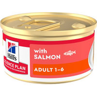 Produktbild von Hill's Science Plan Feline Adult Premium Mousse Lachs 12 x 85 g