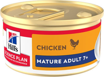 Hill's Science Plan Feline Mature Adult Premium Mousse Huhn 12 x 85 g – Bild 1 von 1