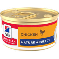Produktbild von Hill's Science Plan Feline Mature Adult Premium Mousse Huhn 12 x 85 g