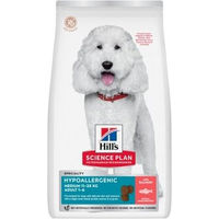 Produktbild von Hill's Science Plan Hypoallergenes Trockenfutter für Hunde Adult Mittel mit Lachs und Thunfisch Getreidefrei 14 kg - 14 kg