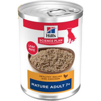 Produktbild von Hill's Science Plan Katzen Nassfutter Senior Pastete Huhn 12 x 370 g