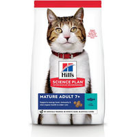 Produktbild von Hill's Science Plan Katzenfutter Senior mit Thunfisch oder Lachs, niedriger Phosphorgehalt, 10 kg - 10 kg