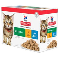Produktbild von Hill's Science Plan Kitten Multipack Huhn und Fisch 24x85 g - 24 x 85 g