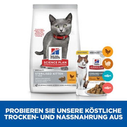 Produktbild von Hill's Science Plan Kitten Trockenfutter Huhn 2x3 kg