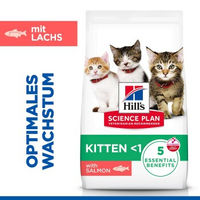 Produktbild von Hill's Science Plan Kitten Trockenfutter Lachs 14 kg - 2 x 7 kg