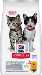 Hill's Science Plan Kitten Trockenfutter Sterilisiert Huhn 10 kg - 10 kg – Bild 1 von 8