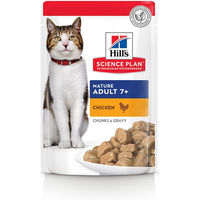 Produktbild von Hill's Science Plan Mature Adult 7+ Katzenfutter Huhn und Fisch 48 x 85 g - 48 x 85 g