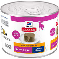 Produktbild von Hill's Science Plan Mature Small & Mini Mousse Huhn für Senior Hunde 12 x 200 g - 12 x 200 g
