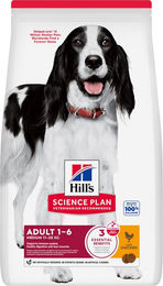 Hill's Science Plan Medium Adult Hundefutter Huhn 6 kg – Bild 1 von 4