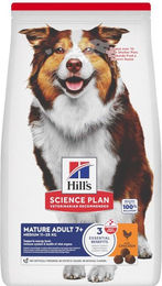 Hill's Science Plan Medium Hundefutter für Senior Hunde mit Huhn 6 kg – Bild 1 von 5