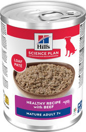 Hill's Science Plan Medium Senior Katzenfutter Rind Paté 12 x 370 g – Bild 1 von 4