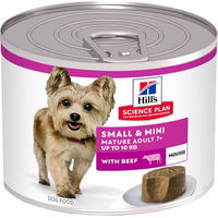 Produktbild von Hill's Science Plan Mousse Rind Senior Small & Mini Hundefutter 12 x 200 g - 24 x 200 g