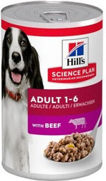 Hill's Science Plan Nassfutter Hund Adult Rind zur Gewichtskontrolle 48x370 g – Bild 1 von 3
