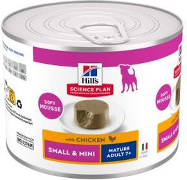 Hill's Science Plan Nassfutter Hund Small & Mini Senior Huhn Mousse 24x200 g – Bild 1 von 3