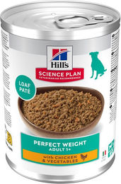 Hill's Science Plan Perfect Weight Adult Hundefutter Paté Huhn & Truthahn 363 g - 6 x 363 g – Bild 1 von 5