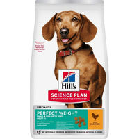 Produktbild von Hill's Science Plan Perfect Weight Adult Small & Mini Hundefutter mit Huhn zur Gewichtskontrolle 6 kg - 6 kg
