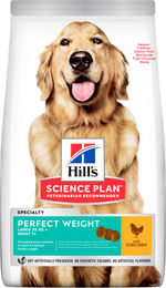 Hill's Science Plan Perfect Weight Large Breed Adult Hundefutter mit Huhn 12 kg - 12 kg – Bild 1 von 9