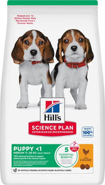 Hill's Science Plan Puppy Medium Hundefutter Huhn für Welpen 6 kg – Bild 1 von 5