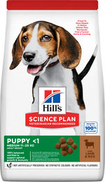 Hill's Science Plan Puppy Medium Trockenfutter mit Lamm für Welpen 14 kg - 2 x 14 kg – Bild 1 von 12