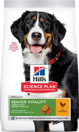 Hill's Science Plan Senior Vitality Large Breed Hundefutter mit Huhn 2 x 14 kg - 2 x 14 kg – Bild 1 von 5