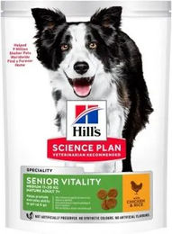 Hill's Science Plan Senior Vitality Medium Hundefutter mit Huhn 2 x 14 kg - 2 x 14 kg – Bild 1 von 8