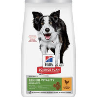 Produktbild von Hill's Science Plan Senior Vitality Trockenfutter für erwachsene Hunde ab 7 Jahren Medium mit Huhn und Reis 2,5 kg - 2,5 kg