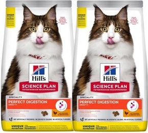 Hill's Science Plan Sensitive Trockenfutter Katze Adult Huhn 2x7 kg - 2 x 7 kg – Bild 1 von 3