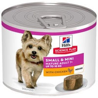 Produktbild von Hill's Science Plan Small & Mini Hundefutter Mousse Huhn Senior 12x200 g - 12 x 200 g